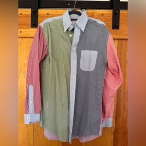 Non iron Multi Colored Brooks Brothers button down